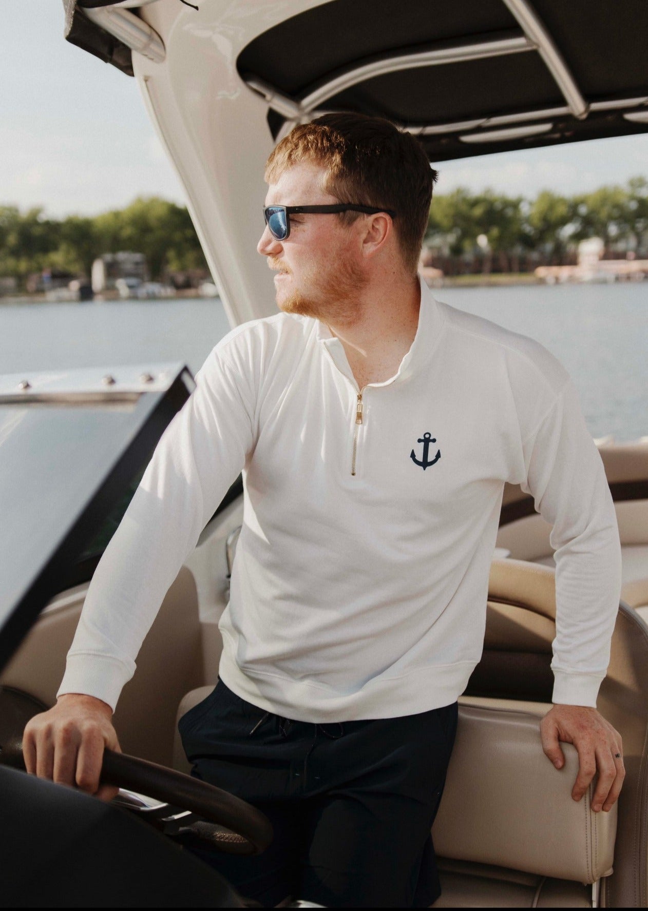 CAPTAIN 1/4 ZIP – Boat House Apparel