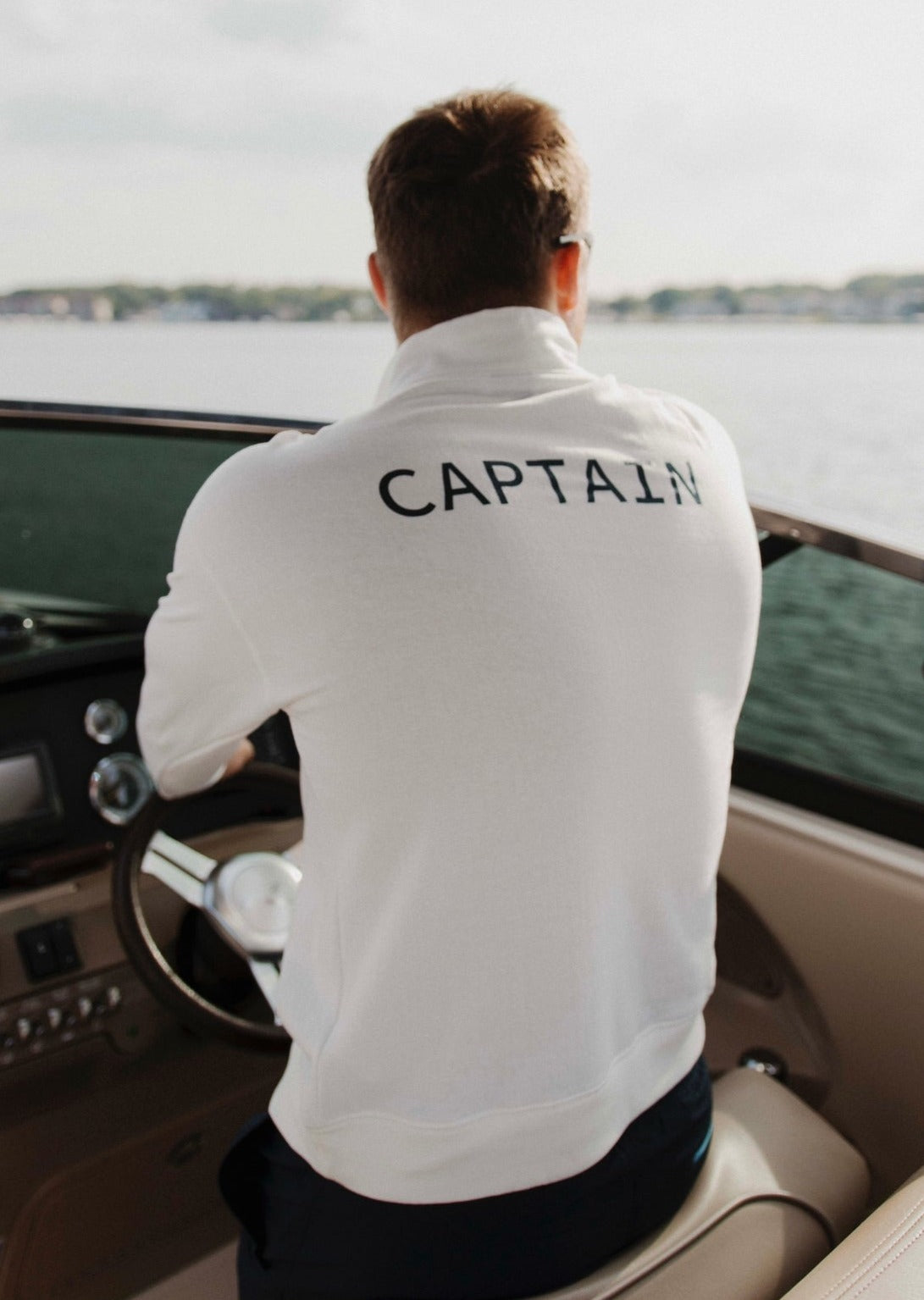 CAPTAIN 1/4 ZIP – Boat House Apparel