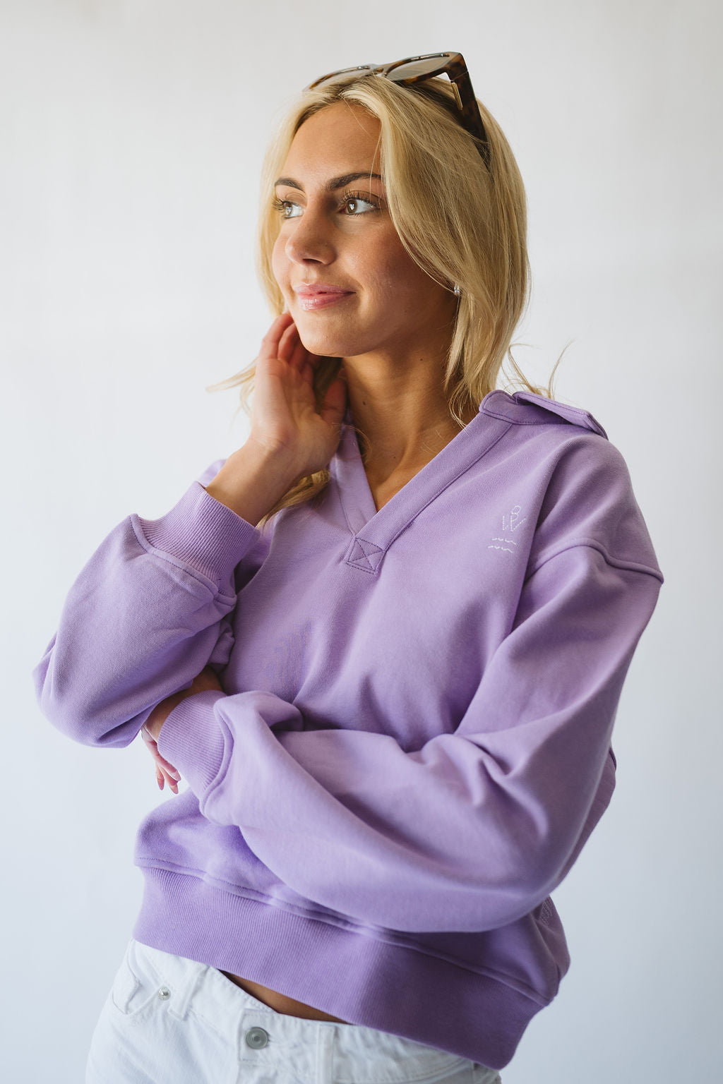 BW Logo Polo Sweatshirt