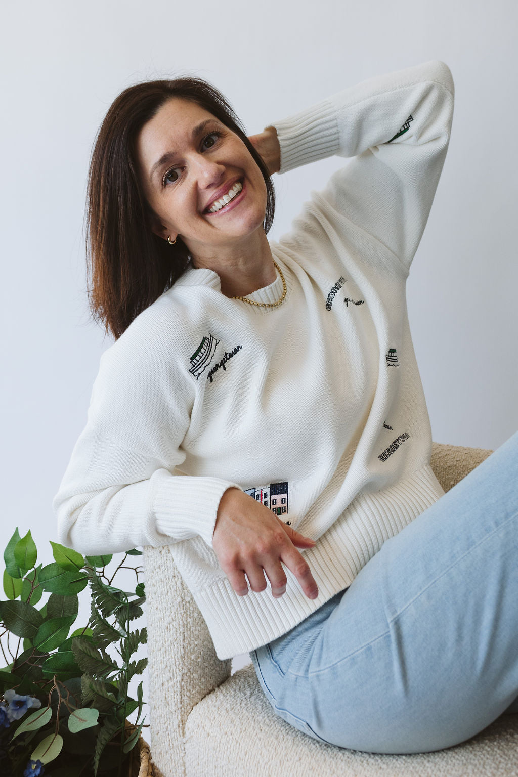 Georgetown Icons Sweater