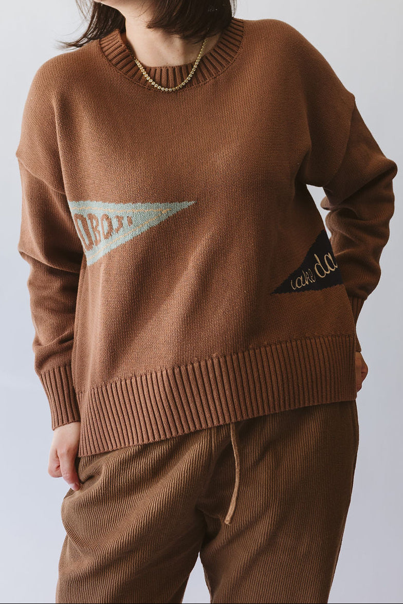 Okoboji Vintage Pennant Sweater