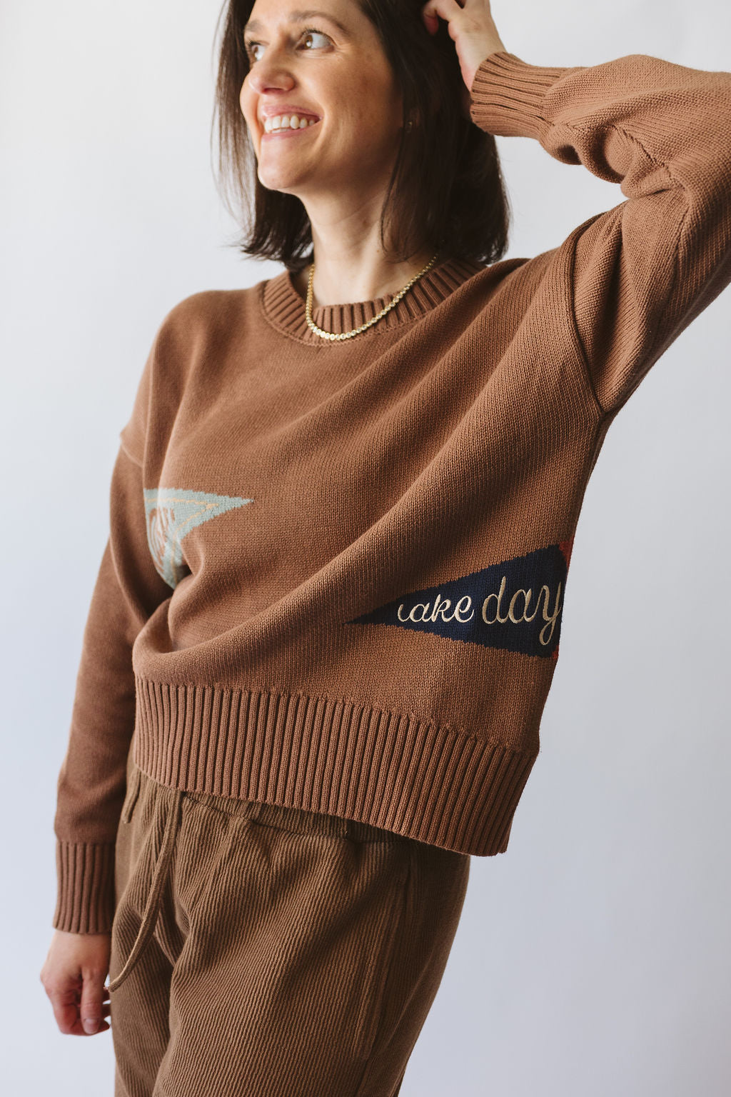 Okoboji Vintage Pennant Sweater